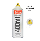 Belazo Лак аэрозольный матовый, 400 мл
