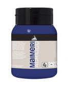 Краска акриловая Maimeri Acrilico Ultramarine Blue (Ультрамарин светлый), 500 мл
