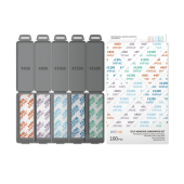 DSPIAE DSP-S01 Набор самоклеящейся наждачной бумаги #400-1500 (100 шт.)