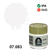 Краска спиртовая Jim Scale, цвет белый (White), 10 мл