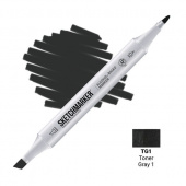 Маркер SKETCHMARKER TG1 Toner Gray 1 (Тонированный серый 1)