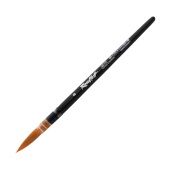 Кисть Roubloff серии QD15 №8, колонок микс, круглая, короткая ручка