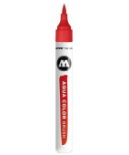 Маркер-кисть MOLOTOW Aqua Color Brush 1-4 мм vermillion 005 (киноварь)