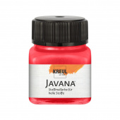 Нерастекающаяся краска по светлым тканям Javana Tex Sunny светло-красная 20 мл