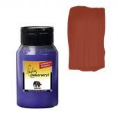 Краска акриловая Dekoracryl, 750 мл, цвет английский красный