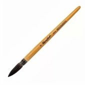 Кисть Roubloff серии QF10 №12, синтетика, имитация белки, круглая, короткая ручка