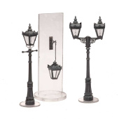 MiniWarPaint Столб фонарный "чугунный" 1-2 фонаря, размер S