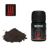 128 G-7 Пигмент Чёрная земля, 35 мл