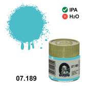 Краска спиртовая Jim Scale, цвет светло-синий Light blue (Су-34), 10 мл