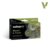 71213 Набор красок Vallejo Wheels & Tracks (6 цв.)
