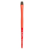 Кисть Roubloff серии Aqua red flat №12, соболь микс, плоская, короткая ручка