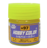 Mr. Hobby Краска 10 мл H97 FLUORESCENT YELLOW