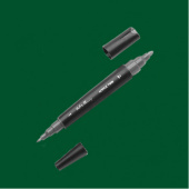 Маркер двусторонний акриловый Fat&Skinny FSTA-12 viridian green