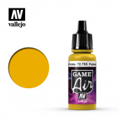 72755 Краска Vallejo GAME AIR Polished Gold (Полированное золото)