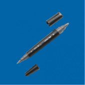 Маркер двусторонний акриловый Fat&Skinny FSTA-08 lake blue