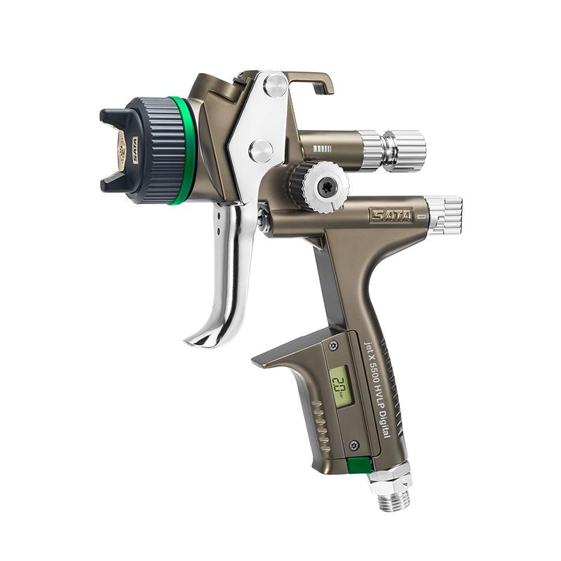 Краскопульт SATAjet X 5500 HVLP Digital со сменными стаканами 0,6/0,9 л и шарнирным соединением