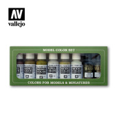 70137 Набор красок Vallejo Building Colors Set (8 цветов)