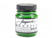 Нерастекающаяся краска по светлым тканям Jacquard Textile Colors изумрудная 117