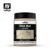 Vallejo 26810 Light Brown Mud (Текстурный эффект светло-коричневая грязь), 200 мл