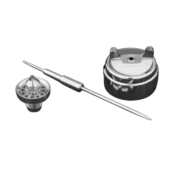 Ремкомплект для краскопульта DeVilbiss GTiPRO LITE: воздушная голова HV30, игла, сопло