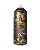 Краска аэрозольная Arton серии Artist Edition, цвет Black, 400 мл
