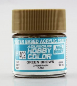 Mr. Hobby Краска 10 мл H402 GREEN BROWN