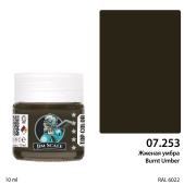Краска спиртовая Jim Scale, цвет жженая умбра (Burnt Umber), 10 мл