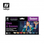 70242 Набор красок Vallejo Elves & Gnomes (8 цветов)