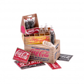 Miniwarpaint Coca-cola в бутылках, 1916-1957, размер L