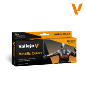 70118 Набор красок Vallejo Metallic Colors (8 цветов)