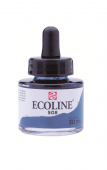 Акварель жидкая Ecoline банка 30 мл №508 Prussian blue (Лазурь берлинская)