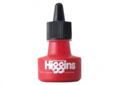Чернила пигментные Higgins Carmine «Pigment-Based» 29,6 мл, кармин, водостойкие