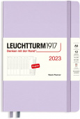 Leuchtturm1917 Планер Medium A5 на 2023 год, сиреневый