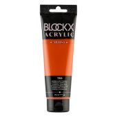 Киноварь Пиррол, краска акриловая Blockx Artist, 120 мл