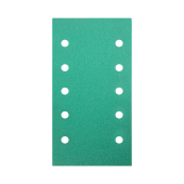HANKO Шлифовальная полоска Green Film DC341 115x230 мм 10 отв. Р240