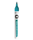 Маркер-кисть MOLOTOW Aqua Color Brush 1-4 мм turquise 013 (бирюзовый)