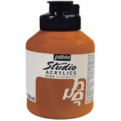 Краска акриловая Pebeo Studio Acrylics, 500 мл, цвет медь иридисцентная