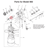 Graco M70381 Ремкомплект пистолета GTS