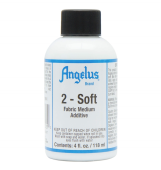 Angelus 2-Soft Fabric Medium Добавка для окрашивания ткани 118 мл