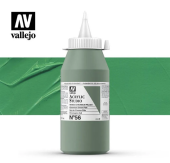 Краска Vallejo Acrylic Studio #56 Chromium Pale Green (Зеленый хром палевый), 1 л