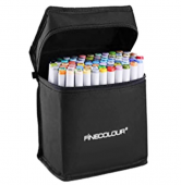 Набор маркеров Finecolour Junior 'Продвинутый' (60 шт. в пенале)