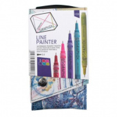 Derwent Набор из 5 м/лайнеров GRAPHIK Line painter / Палитра # 03