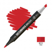 Маркер SKETCHMARKER Brush R111 Red