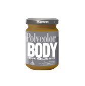 Maimeri Акриловая моделирующая паста Body Polycolor золотая, 140 мл