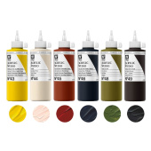 Набор красок Vallejo Acrylic Studio №26 Combination, 6 шт.