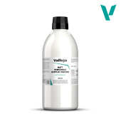 Vallejo Matt Removable Acrylic Varnish Лак покрывной матовый обратимый, 500 мл