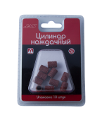 JAS 2431 Цилиндр наждачный, d 6,3 мм, зерно Р 60, 10 шт./уп., блистер