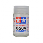 Tamiya X-20A Acryllic paint thinner (Растворитель для акриловых красок) 46 мл