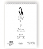 SM-LT Альбом Authentic Marker, 100 г/м2, A4 50 листов, белый, спираль