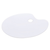 Черная Речка Палитра акриловая овальная, 40х28 см